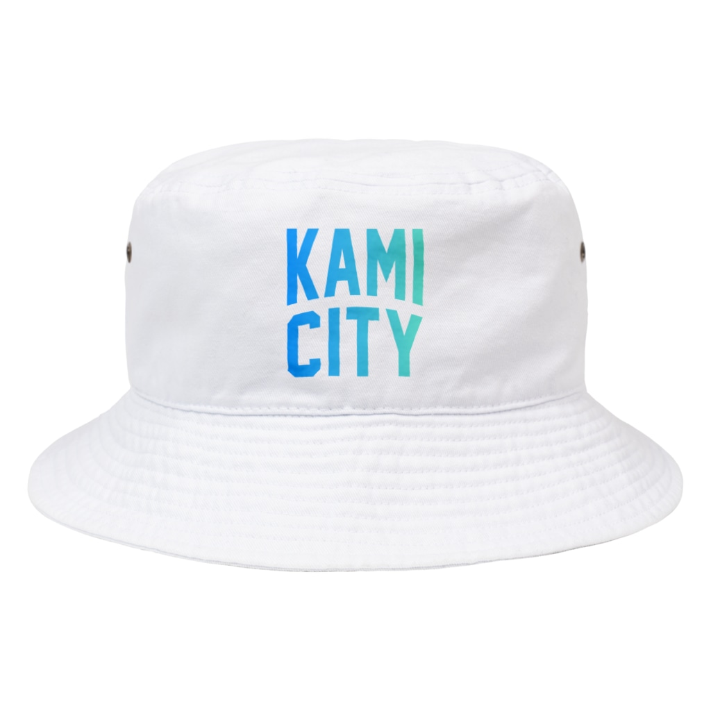 JIMOTO Wear Local Japanの香美市 KAMI CITY Bucket Hat