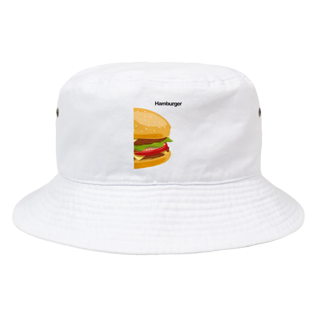 DRIPPEDのBig Humburger--大きいハンバーガー- Bucket Hat