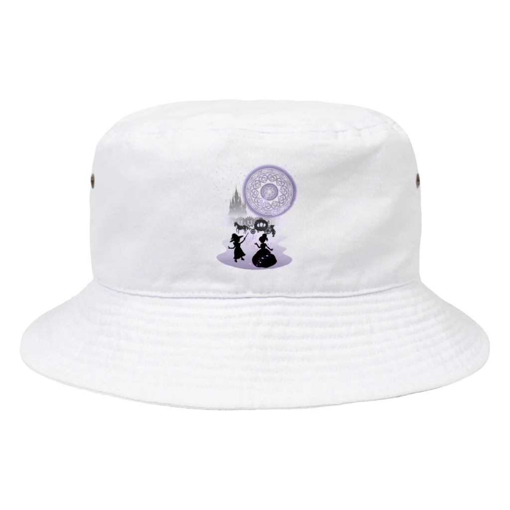 tammytammyのシンデレラ【カボチャの馬車で】シルエット Bucket Hat