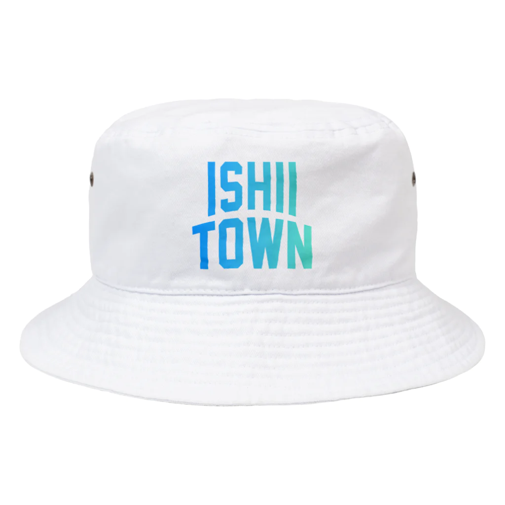 JIMOTOE Wear Local Japanの石井町 ISHII TOWN Bucket Hat