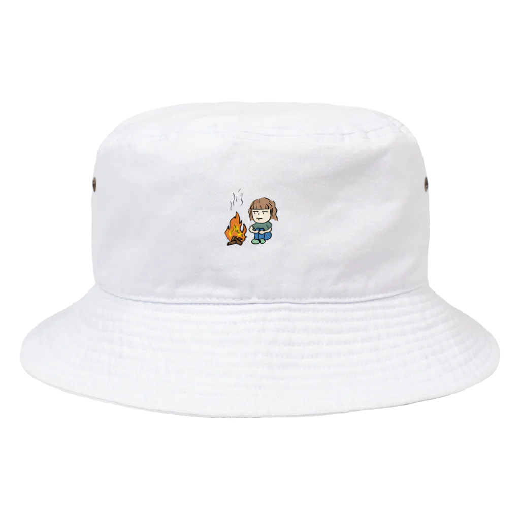 ねねごんソトアソビしょっぷのねねごんソトアソビちゃんねるグッズ Bucket Hat