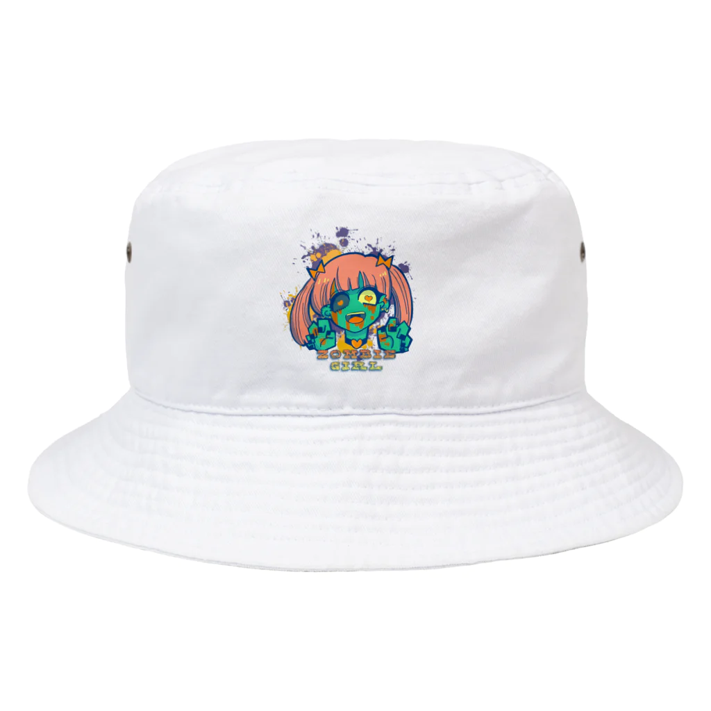 ばろうずのゾンビガール(色違い) Bucket Hat