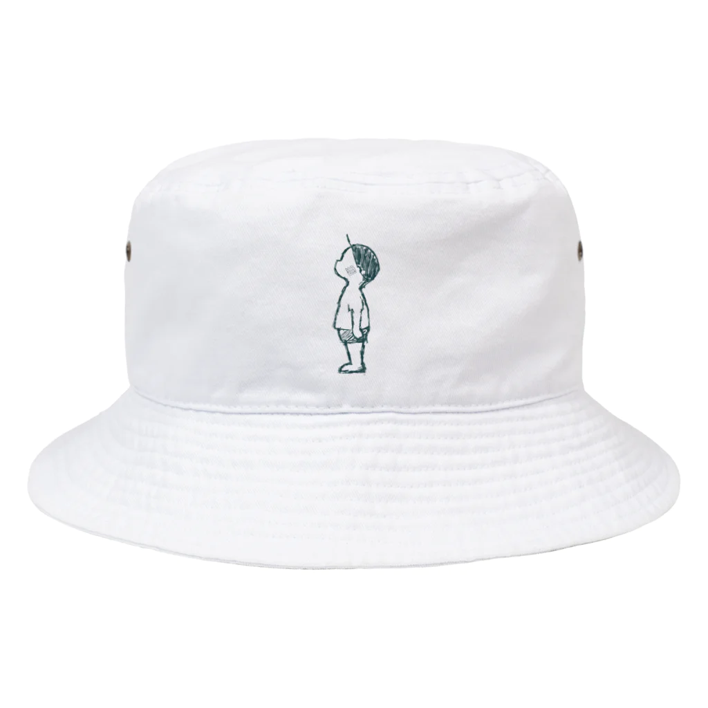 boys lifeのどうせ、僕なんか。キャップの男の子 Bucket Hat