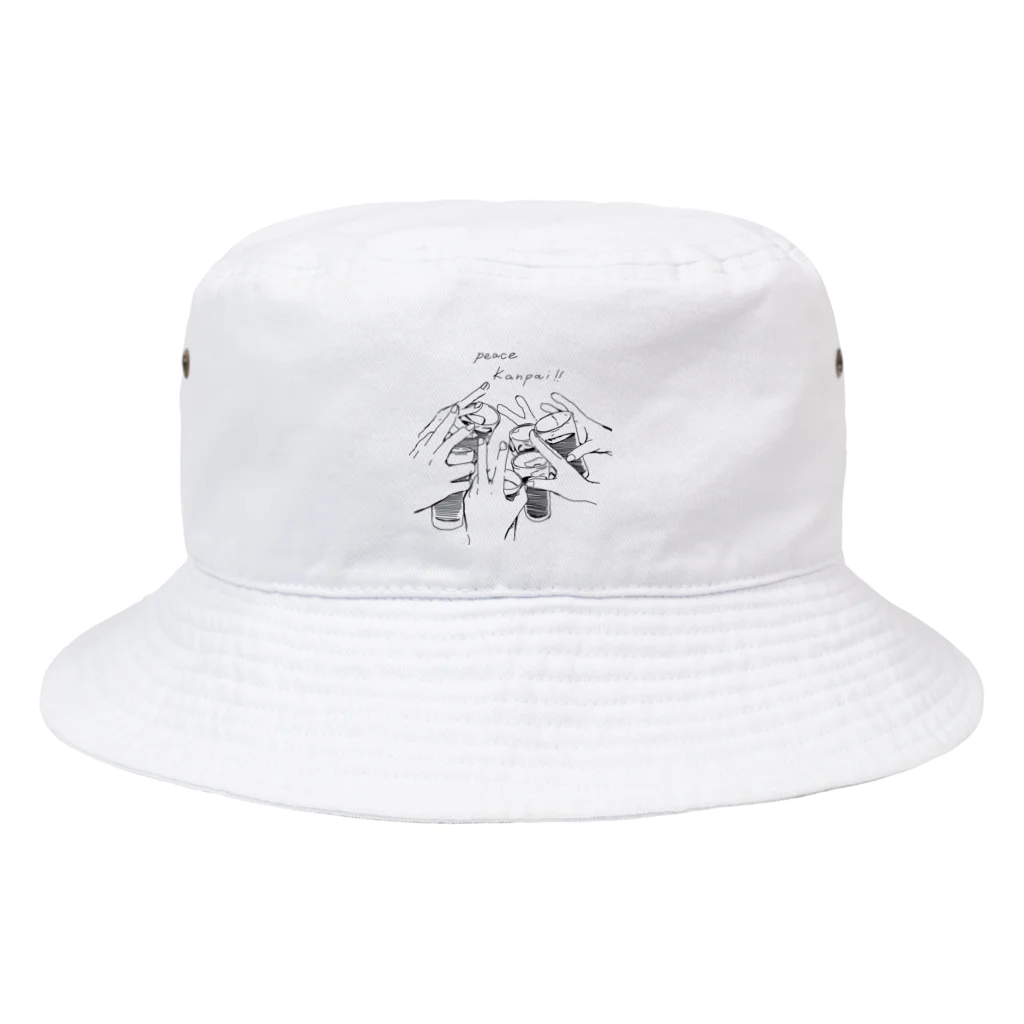 airistoreの出前館創業者花蜜幸伸さんのPEACEKANPAI！プロジェクト Bucket Hat