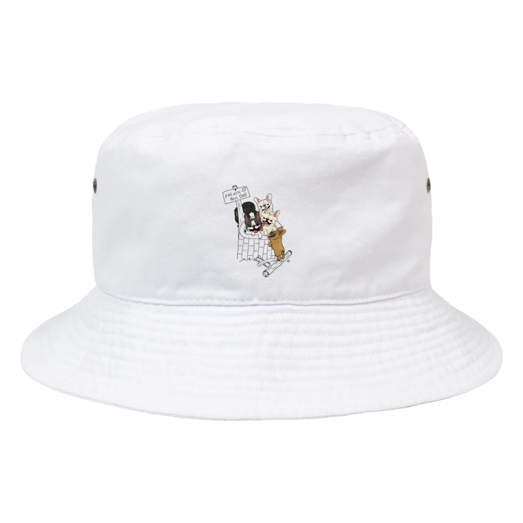 T.Borston69のFRENCHBULLDOG~simple~ Bucket Hat