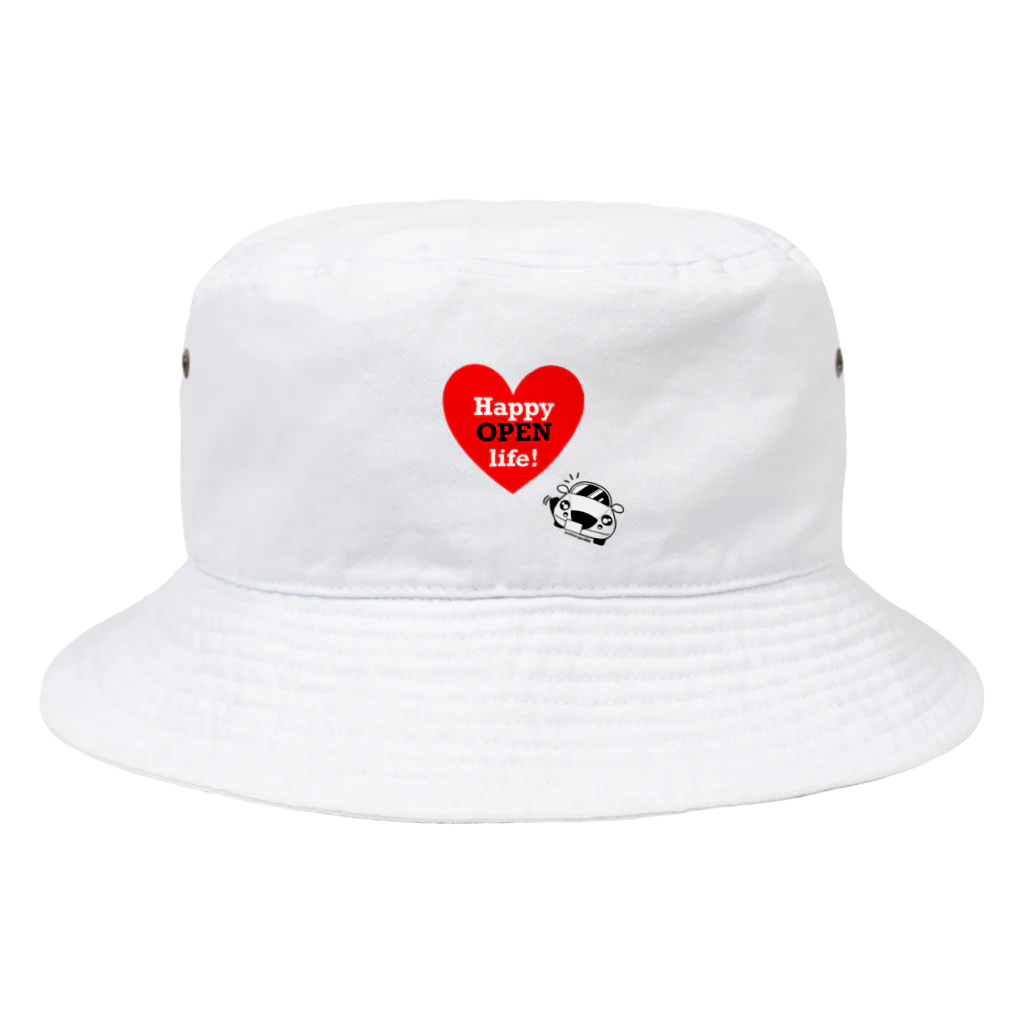 ねむねみゅーじあむ😪のHappy OPEN life! Bucket Hat