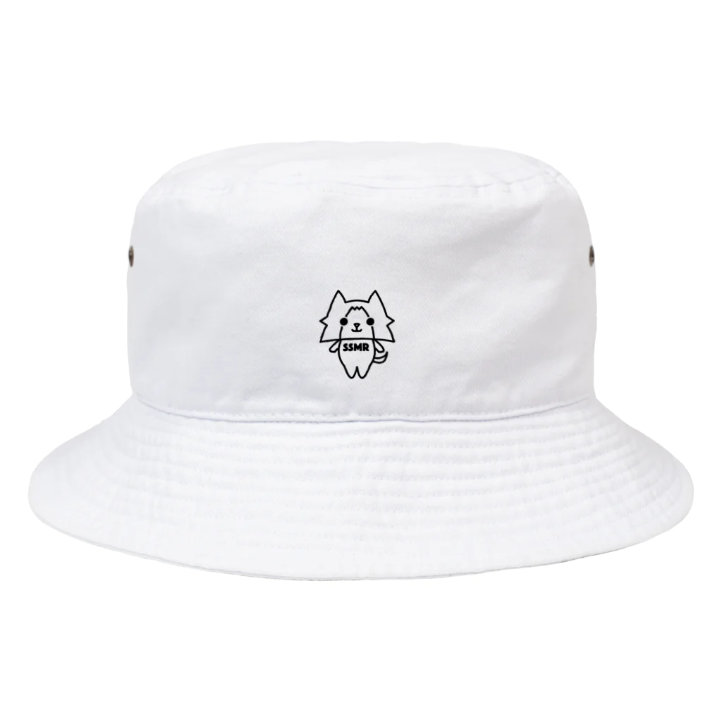 TUNA-CUNの猫のししまる「SSMR」 Bucket Hat