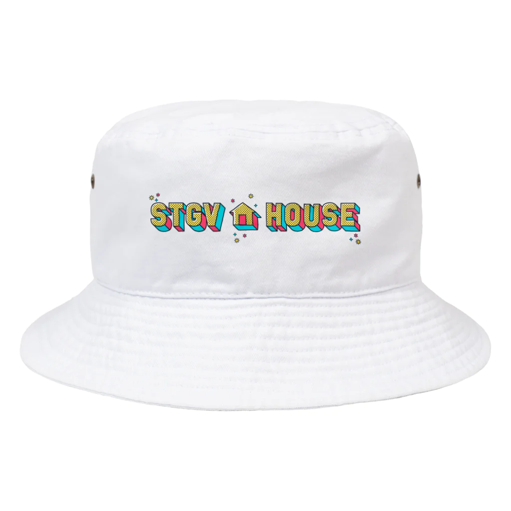 🎸大分県シンガーソングライター4人組『STGV』公式グッズ🎤のSTGV🏠HOUSE Bucket Hat