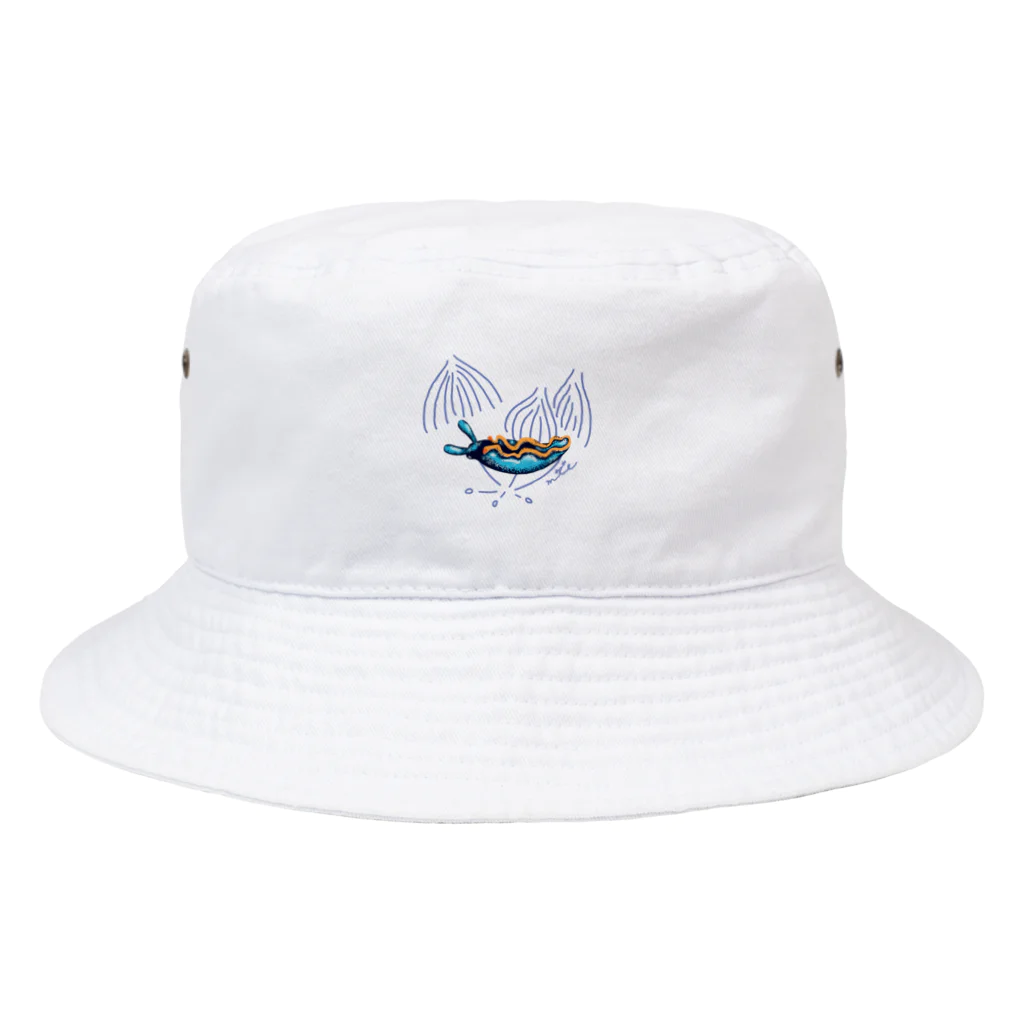 moeseaslugのアカフチミドリガイ Bucket Hat