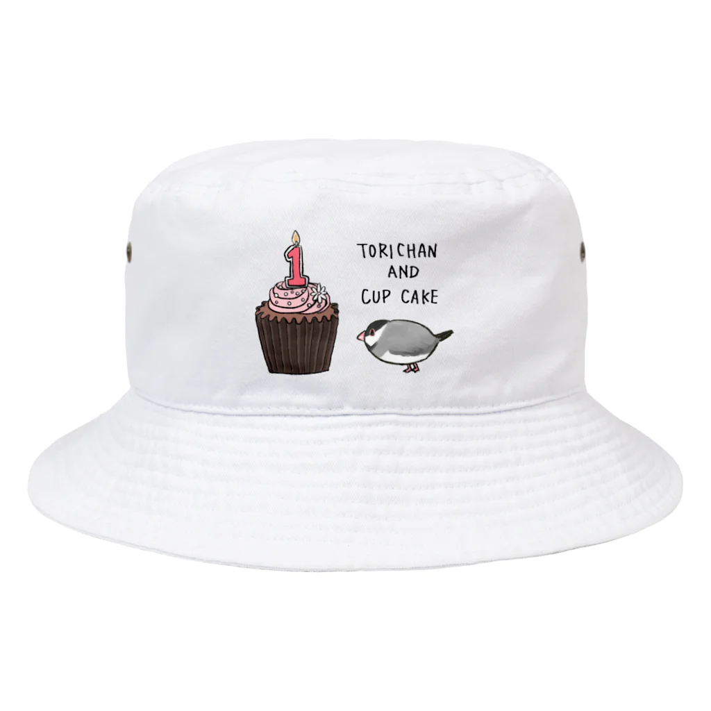 ゆずみつのtorichan and cupcake Bucket Hat