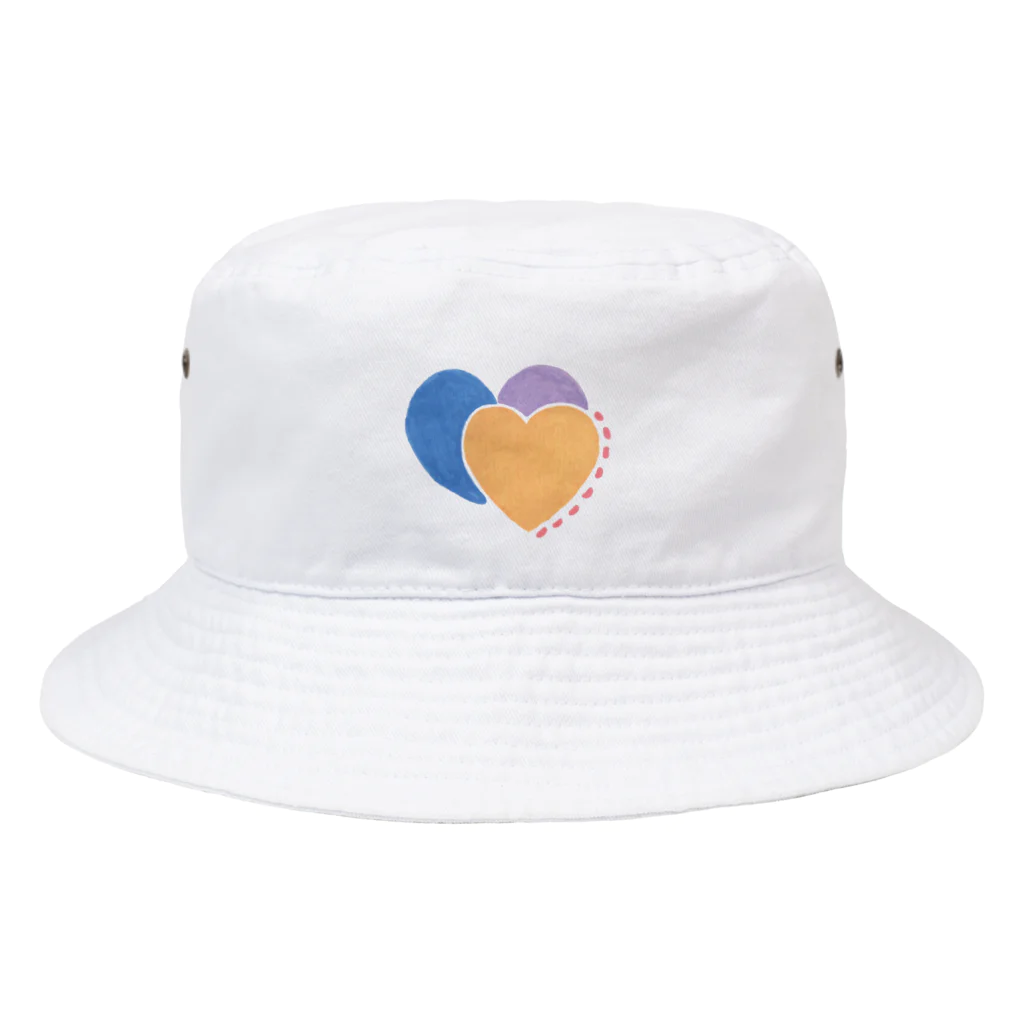 おえかきべやのHEART Bucket Hat