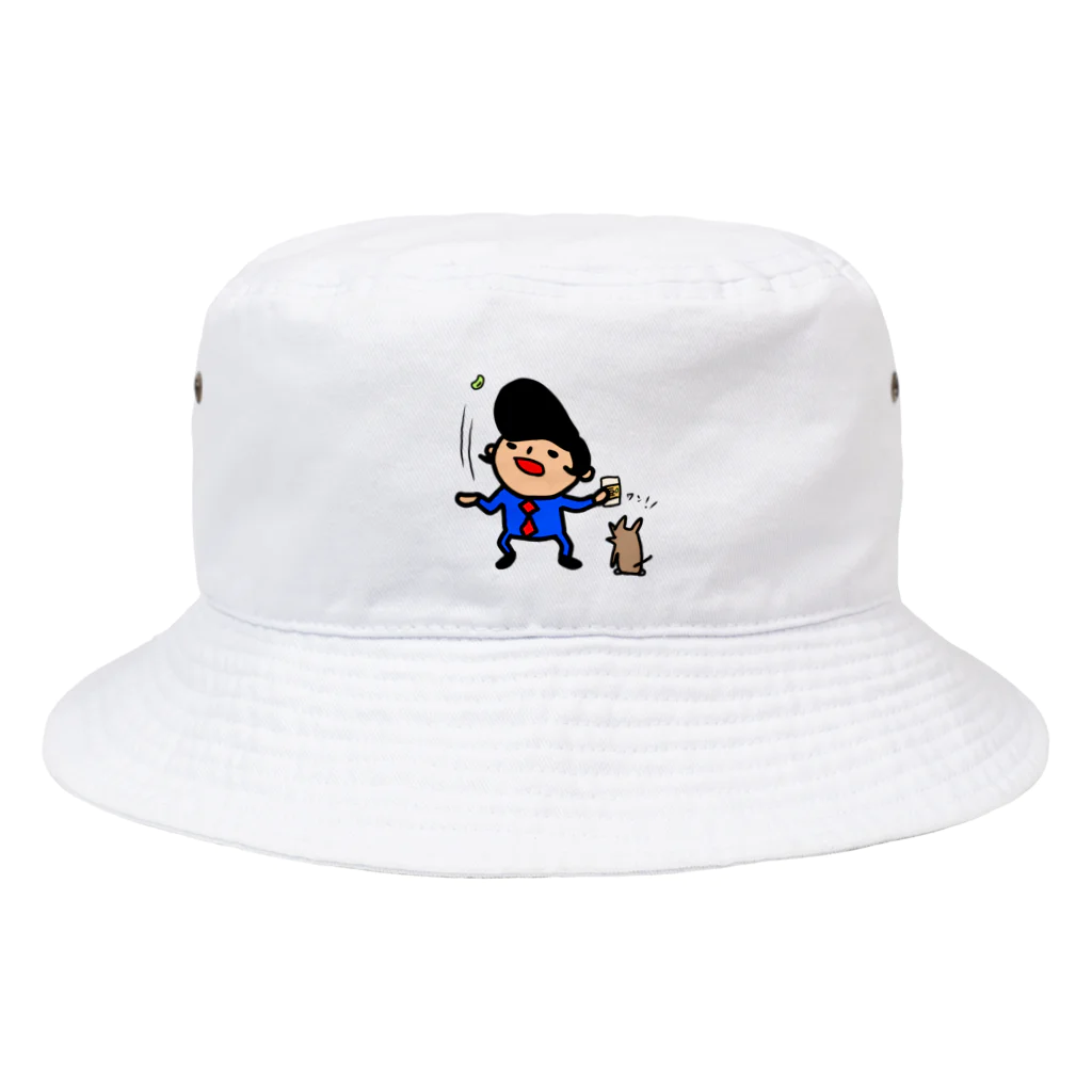 momino studio SHOPの曲食べ Bucket Hat