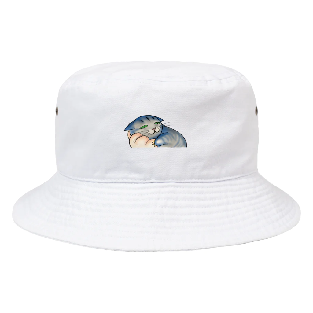 【コココットン】ロクのほやほやロク Bucket Hat