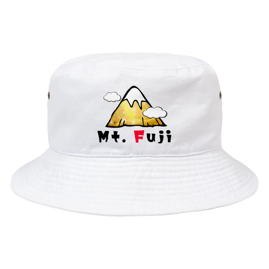 レアレアコクアのいいことありそう! 金運シリーズ　(富士山　Mt.Fuji) Bucket Hat