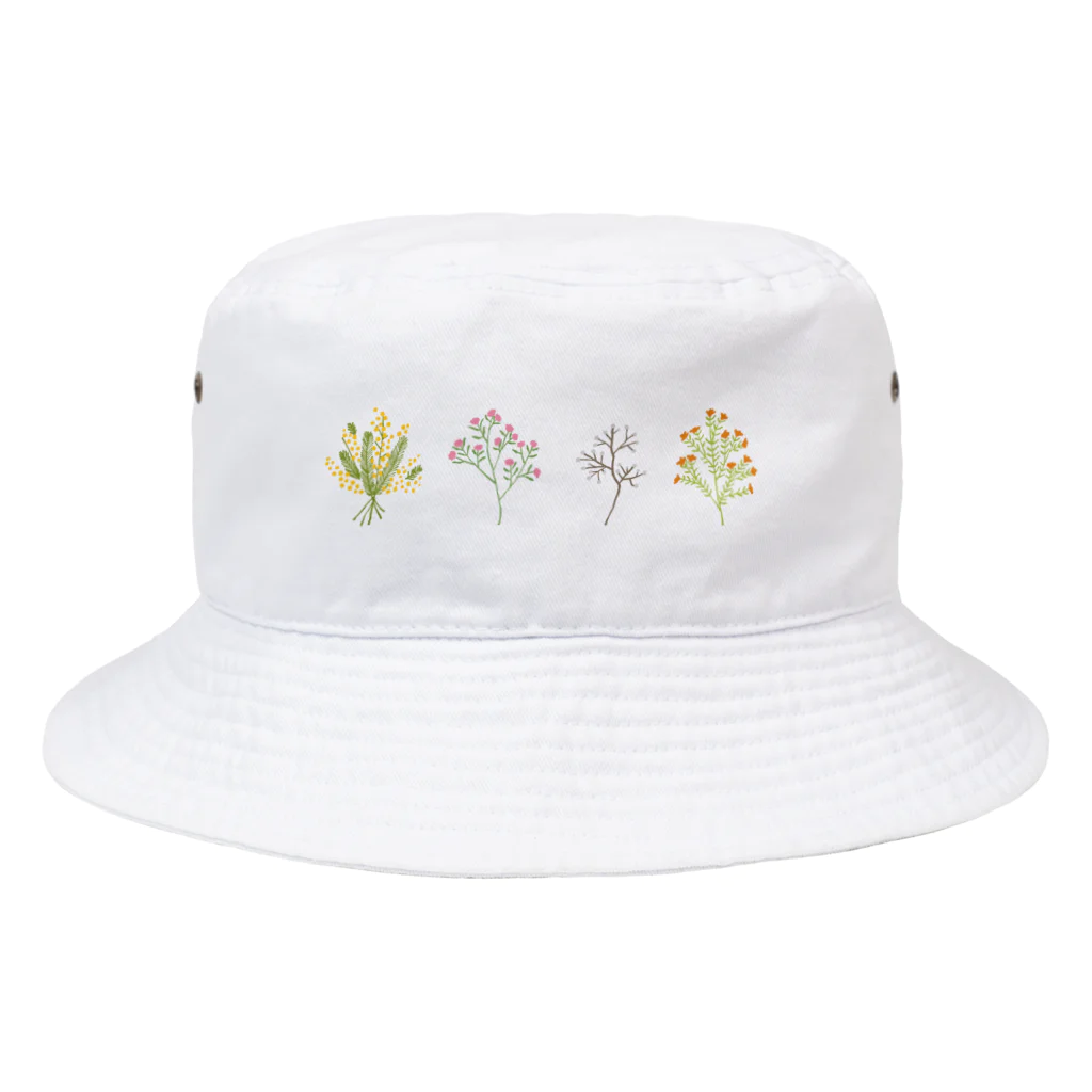 かぼすだちのお店のかわいい植物 Bucket Hat