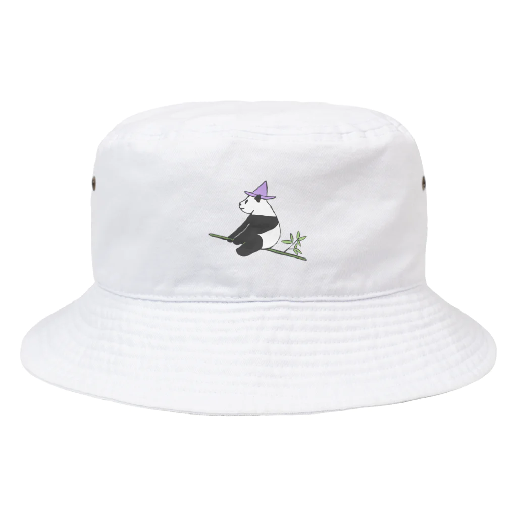 パンダむんの魔法のほうき Bucket Hat