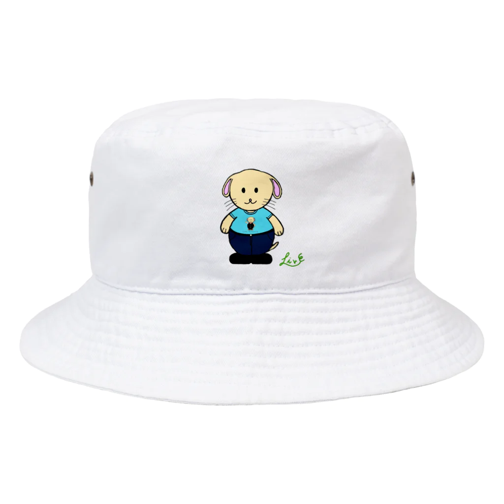 リブのリブTリブ Bucket Hat