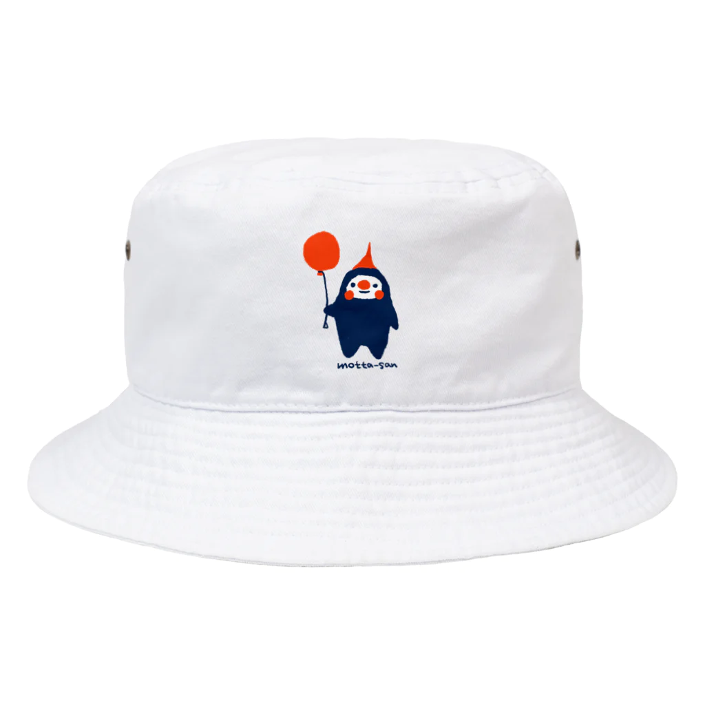 たまひろみShopの風船モッタさん（Tシャツは背面） Bucket Hat