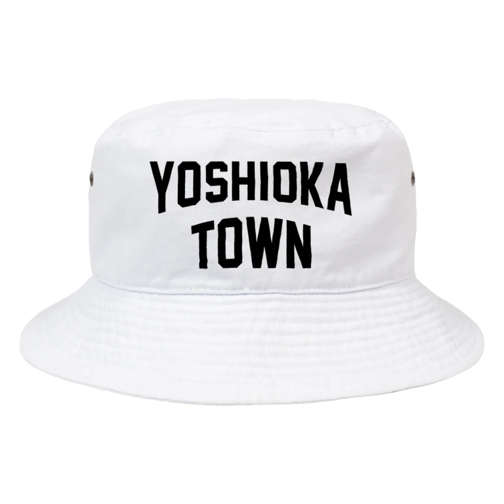 JIMOTOE Wear Local Japanの吉岡町 YOSHIOKA TOWN Bucket Hat