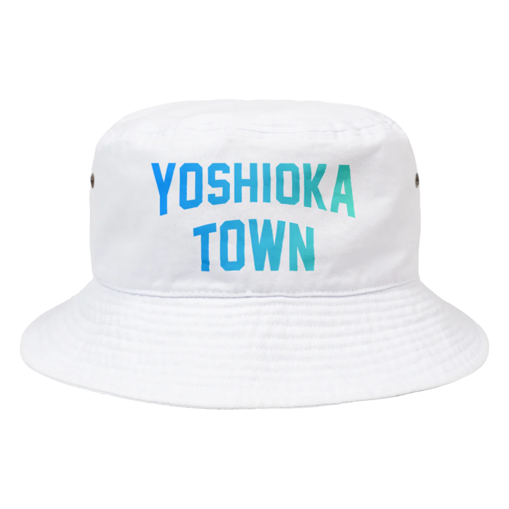 JIMOTOE Wear Local Japanの吉岡町 YOSHIOKA TOWN Bucket Hat