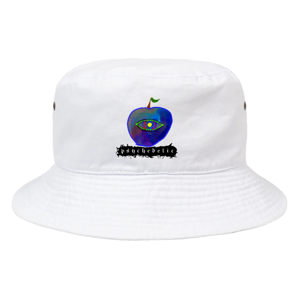 ナマステハンバーグのサイケデリックアップル(Psychedelic apple) Bucket Hat