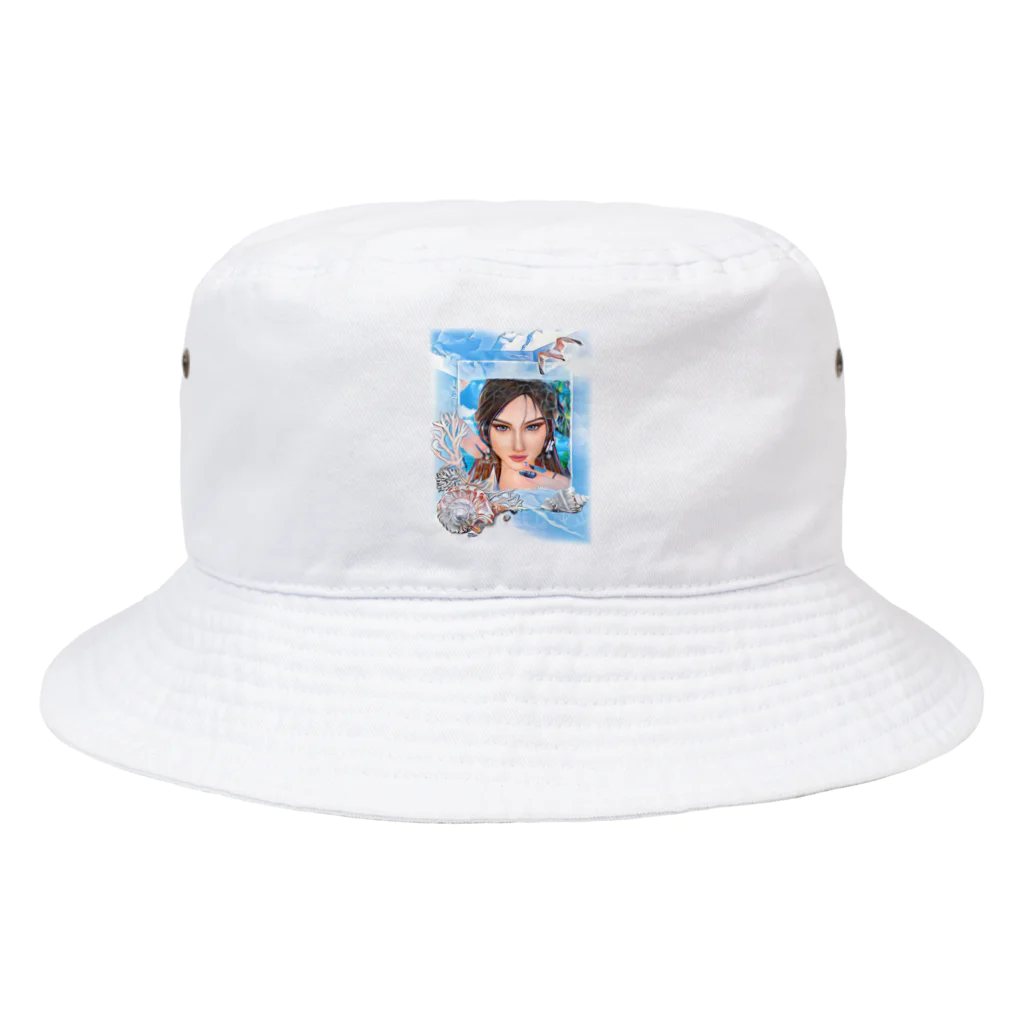 【ホラー専門店】ジルショップの縦長/サマーガール Bucket Hat