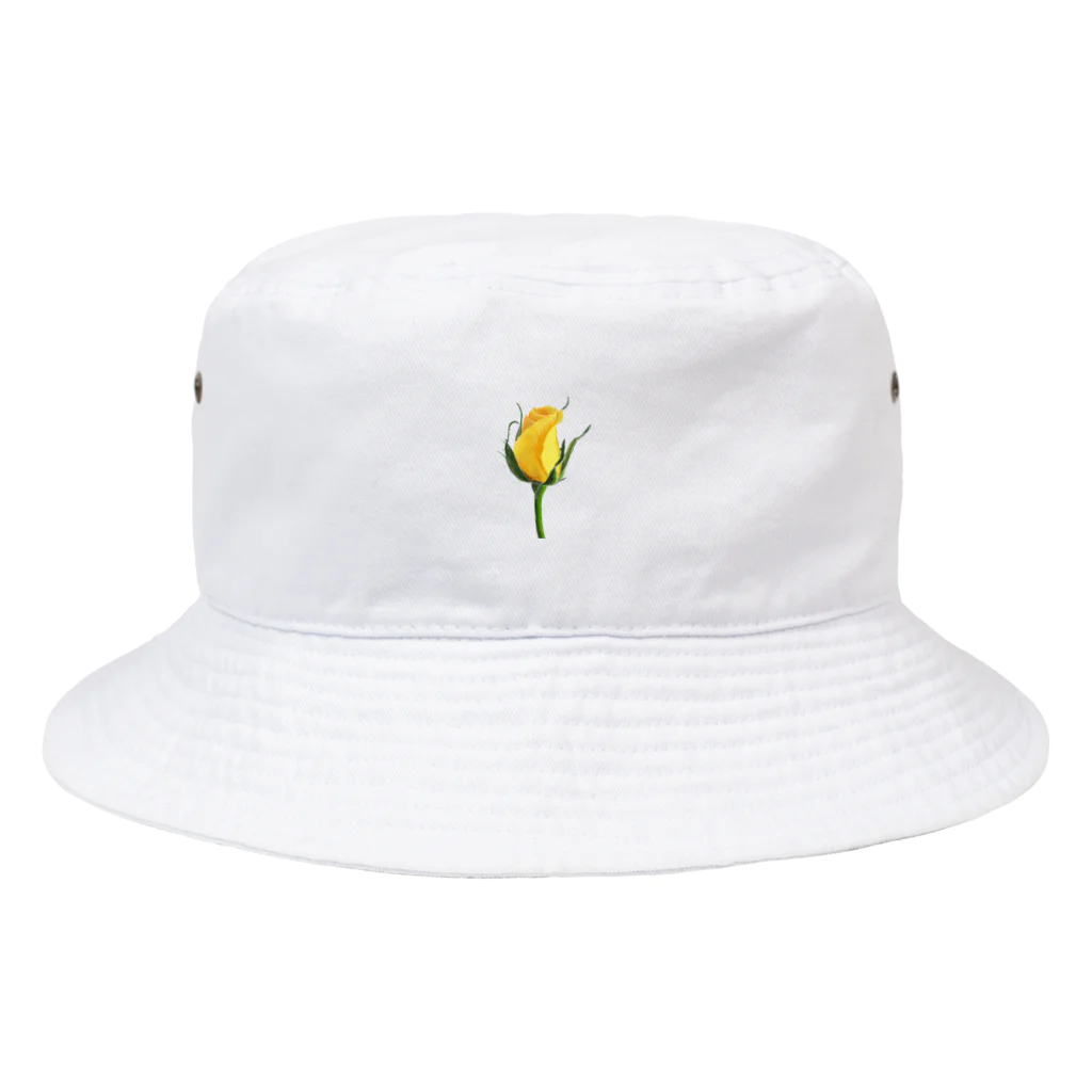 utouch_の黄色いバラ Bucket Hat