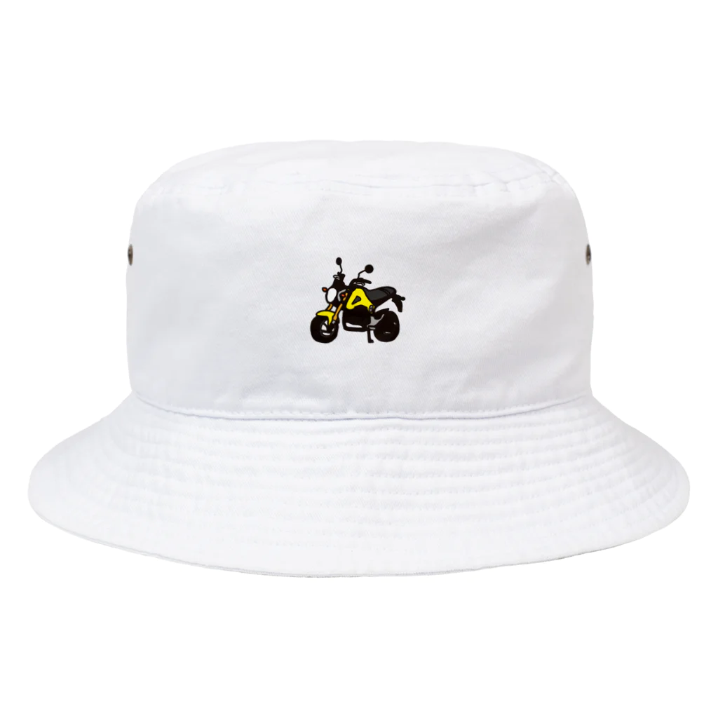 HSMT design@NO SK8iNGのGROM YELLOW Bucket Hat