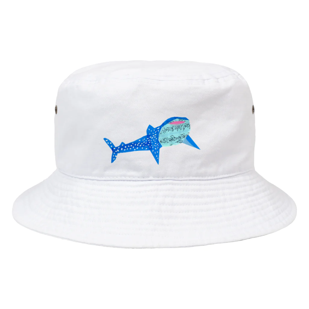 Animal pokkeのにっこりジンベイザメ Bucket Hat