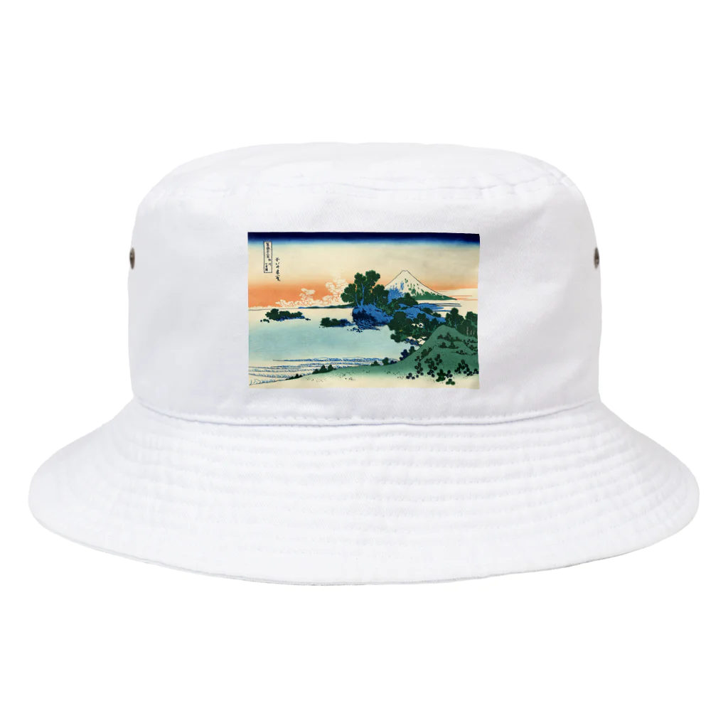 寿めでたや(ukiyoe)のUKIYOE FUJIYAMA　北斎_冨嶽三十六景　甲州伊沢暁 Bucket Hat