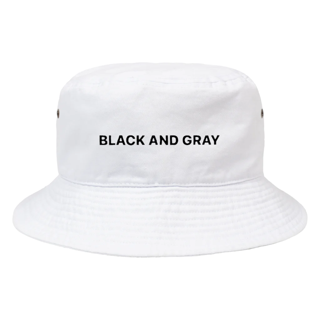 BLACK AND GRAYのBLACK AND GRAY バケットハット