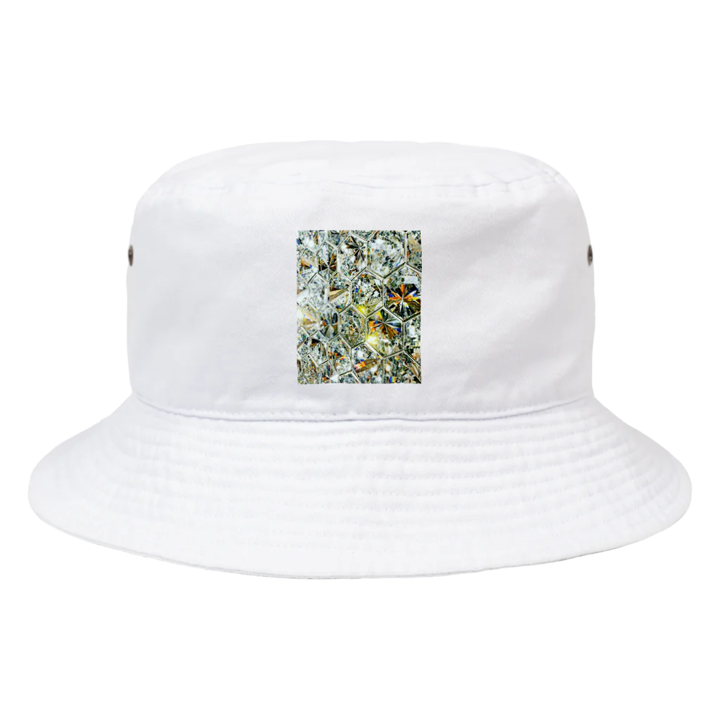 ya-pyのダイヤモンド キラキラ 宝石 Bucket Hat