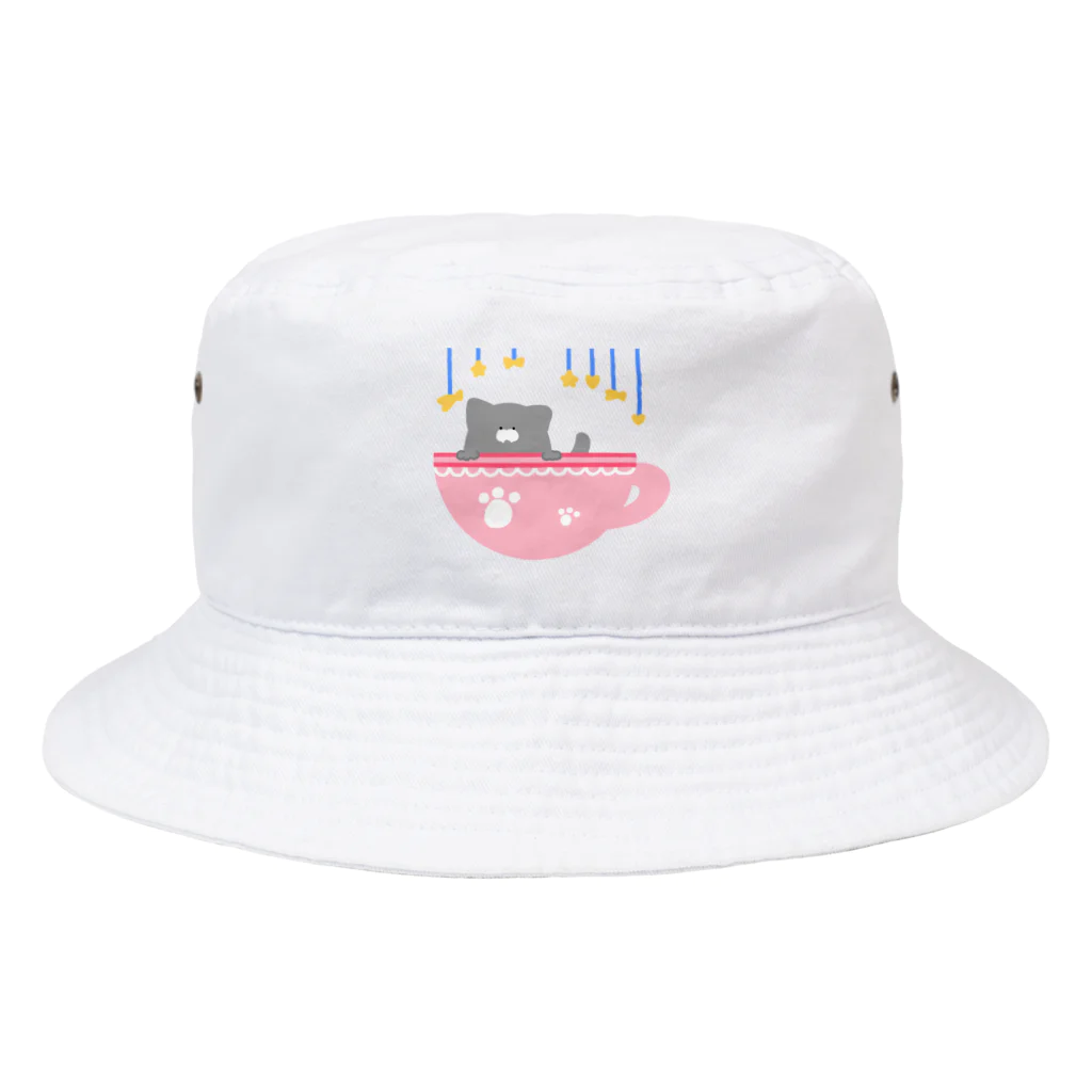 トドねこの黒猫さんシリーズ Bucket Hat