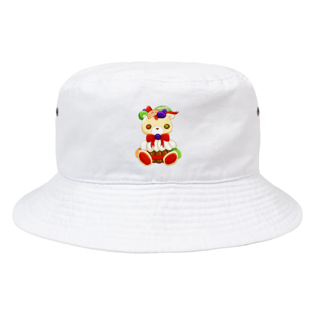 Apple Bears Collectionのおいしくいただクマ~フルーツタルトver~ Bucket Hat
