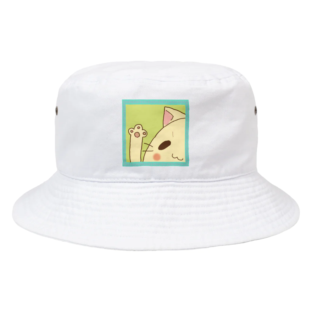   tippokekoubouの見てくれ俺の肉球を！！ Bucket Hat