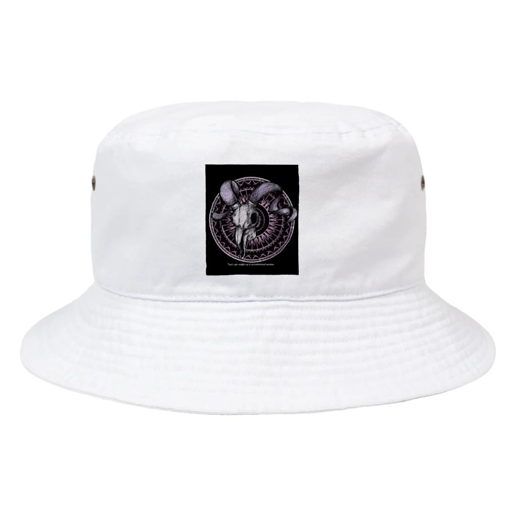 Ashuu‘s galleryのBONEｰgoatｰ Bucket Hat