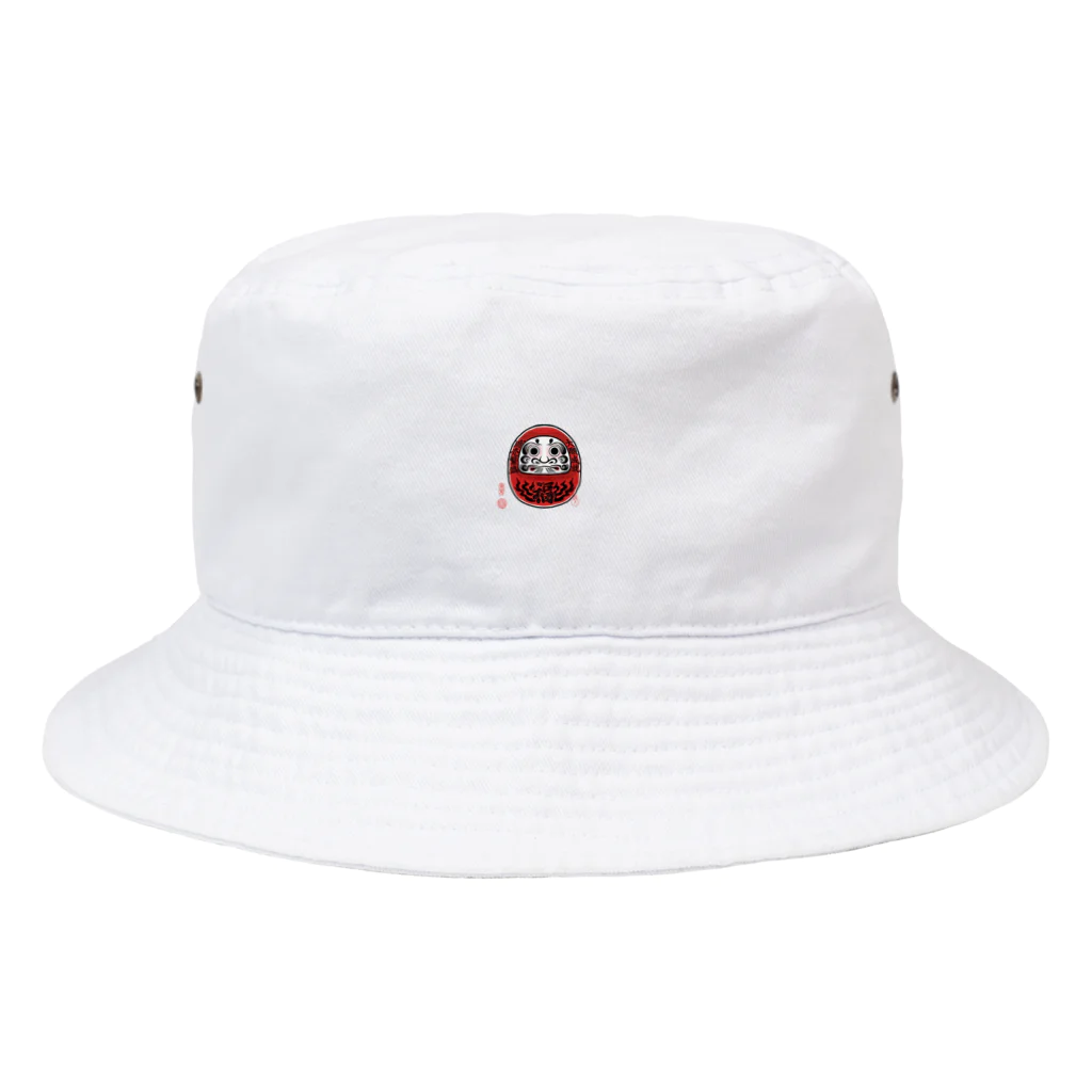 SUNSET STUDIOの縁起物　達磨 Bucket Hat