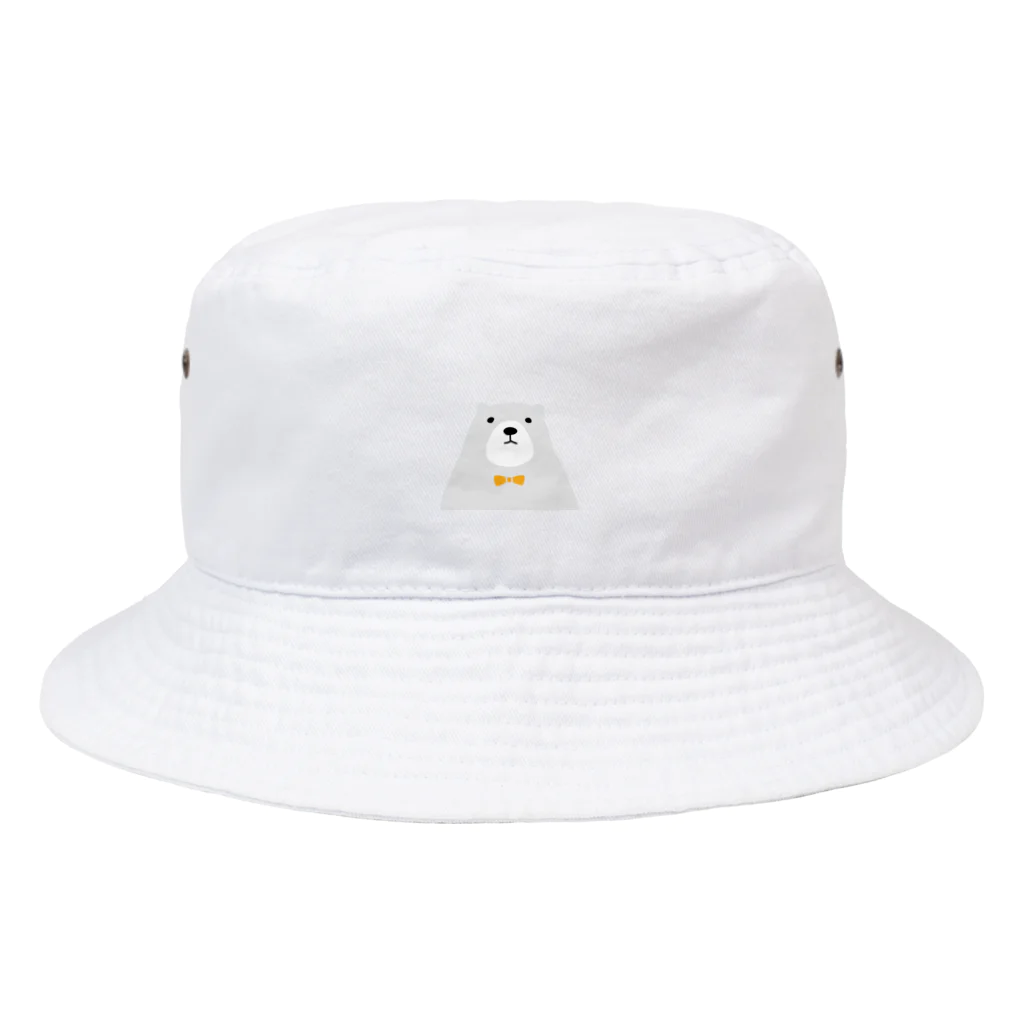 しろくま亭のフォーマルなしろくま Bucket Hat