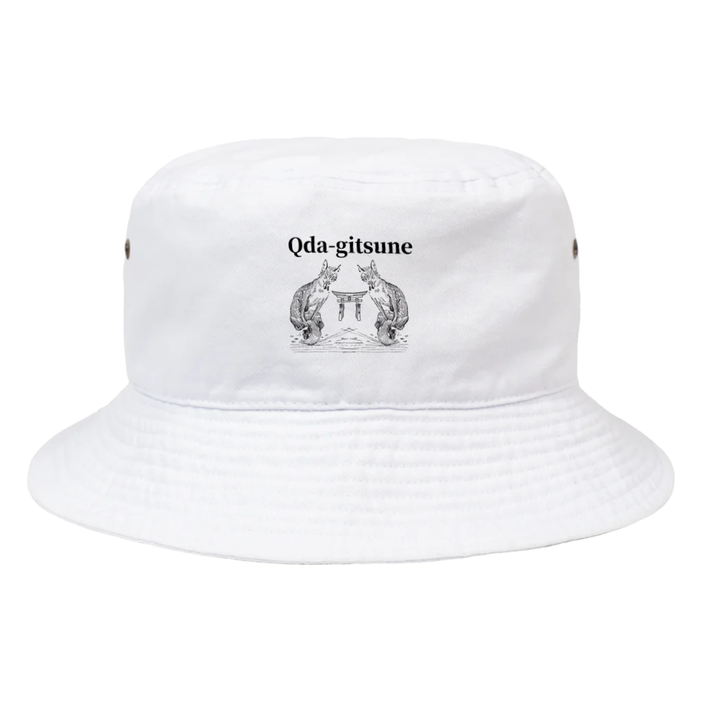 クダマツ ヒロシ（9DAMATS）のQda-gitsune Bucket Hat