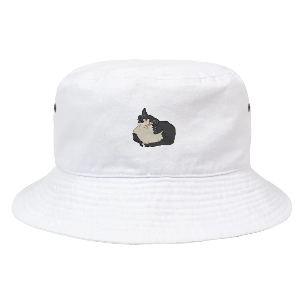 Suzudonの野生パパネコちゃん Bucket Hat