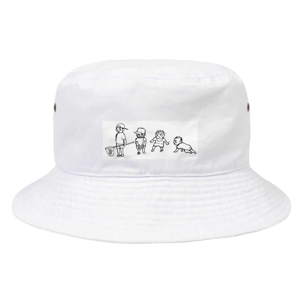 保育士パパの育児記録のマオ未来予想図 Bucket Hat