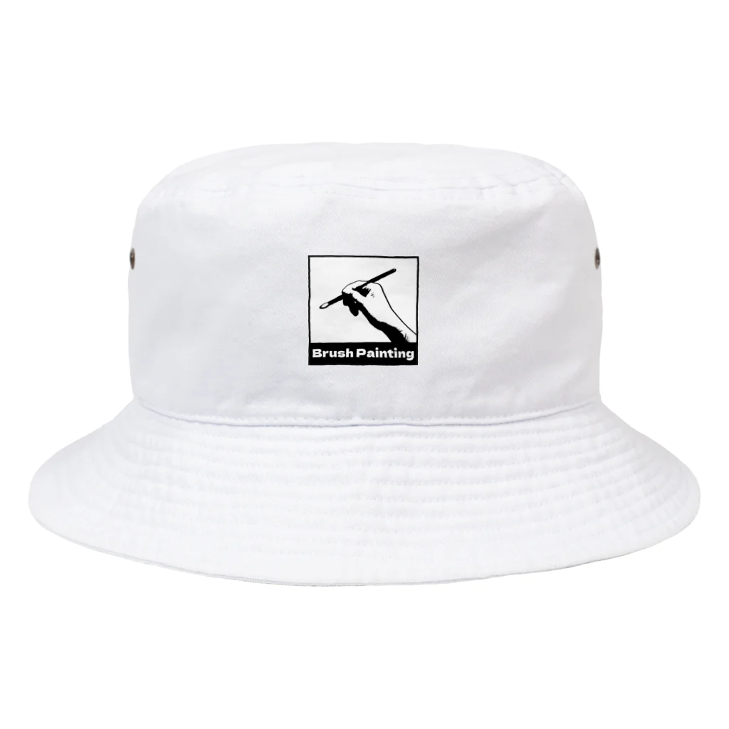 YBK ModellingのYBK Modelling 筆塗りロゴ Bucket Hat