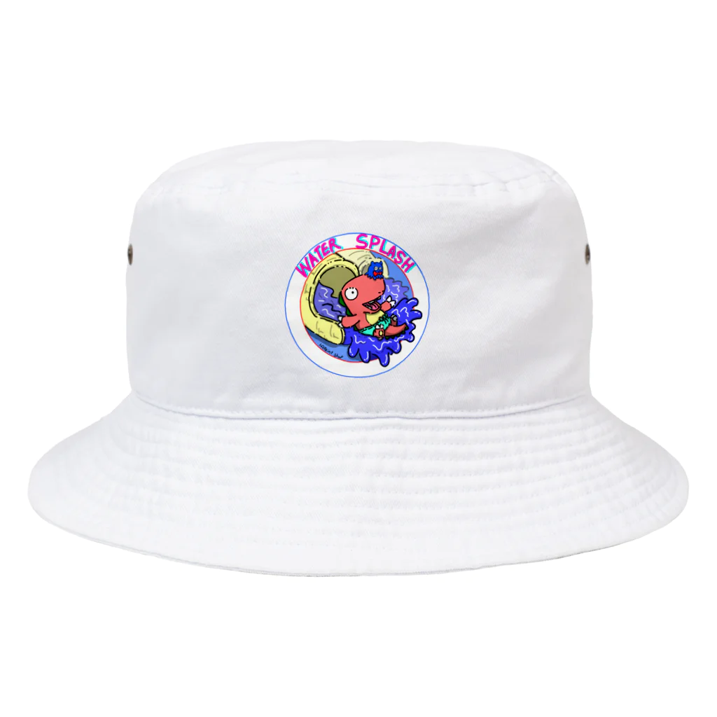 HxA paintshopの恐竜のトレックスとメンダコのあさひくん Bucket Hat