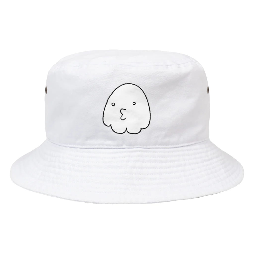 白いマスコットの白いマスコット Bucket Hat