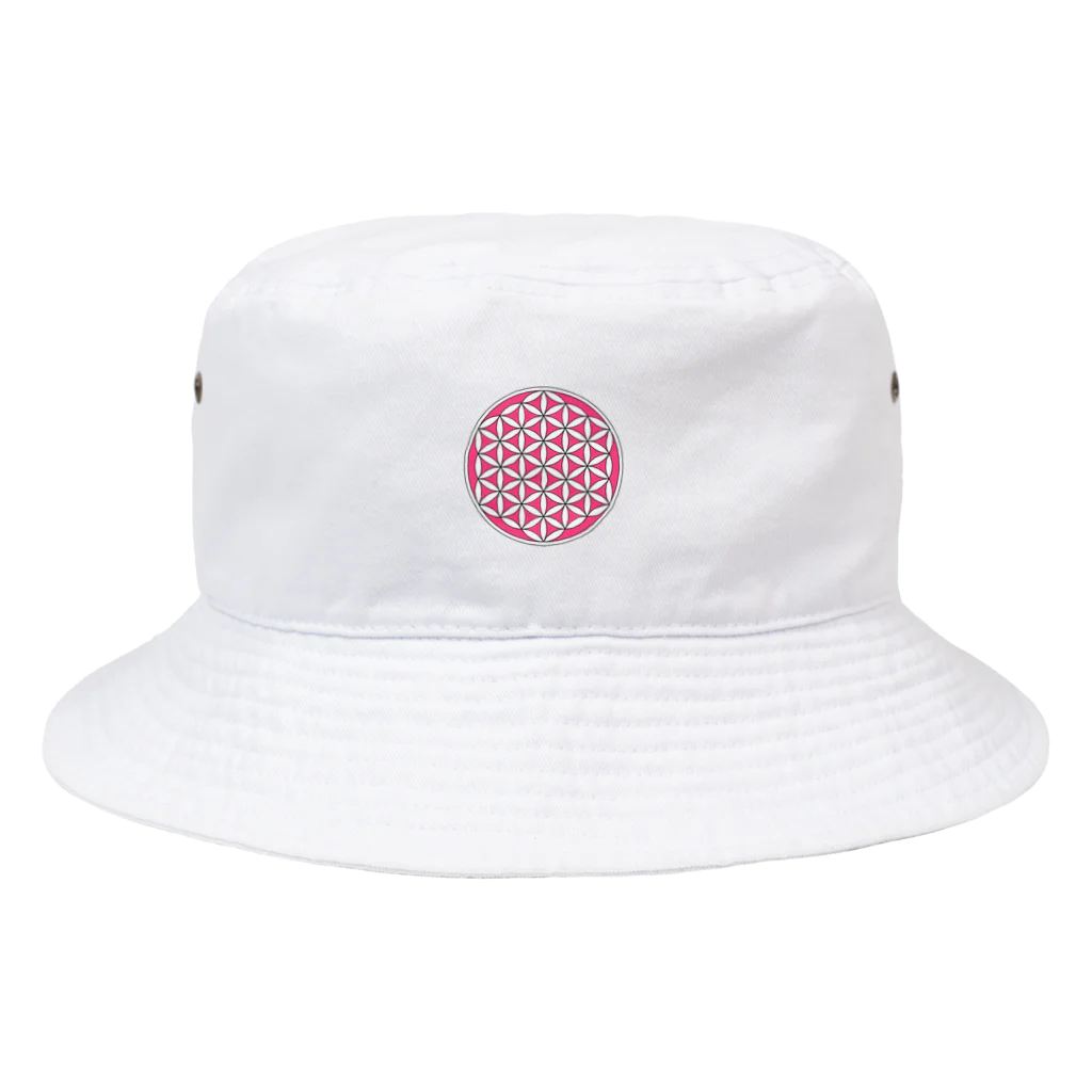 開運グッツショップのフラワーオブライフの商品・グッツ Bucket Hat