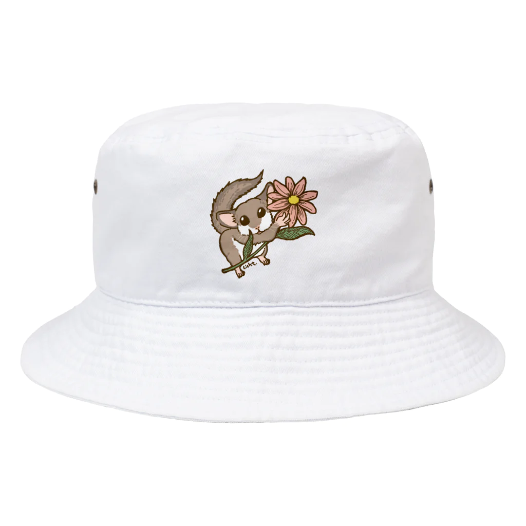 Lichtmuhleの一輪のお花とアフリカヤマネ Bucket Hat