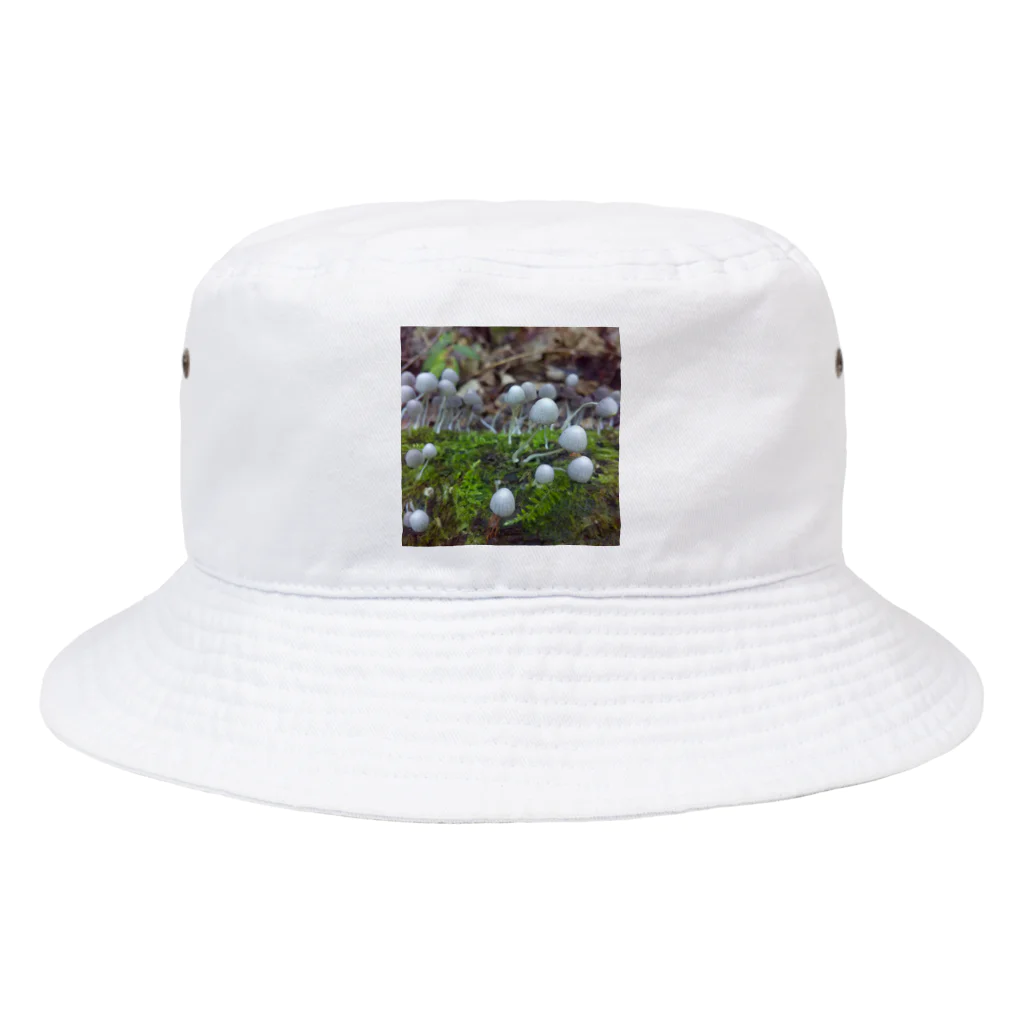 ミクロの不思議の国のキノコちゃん Bucket Hat