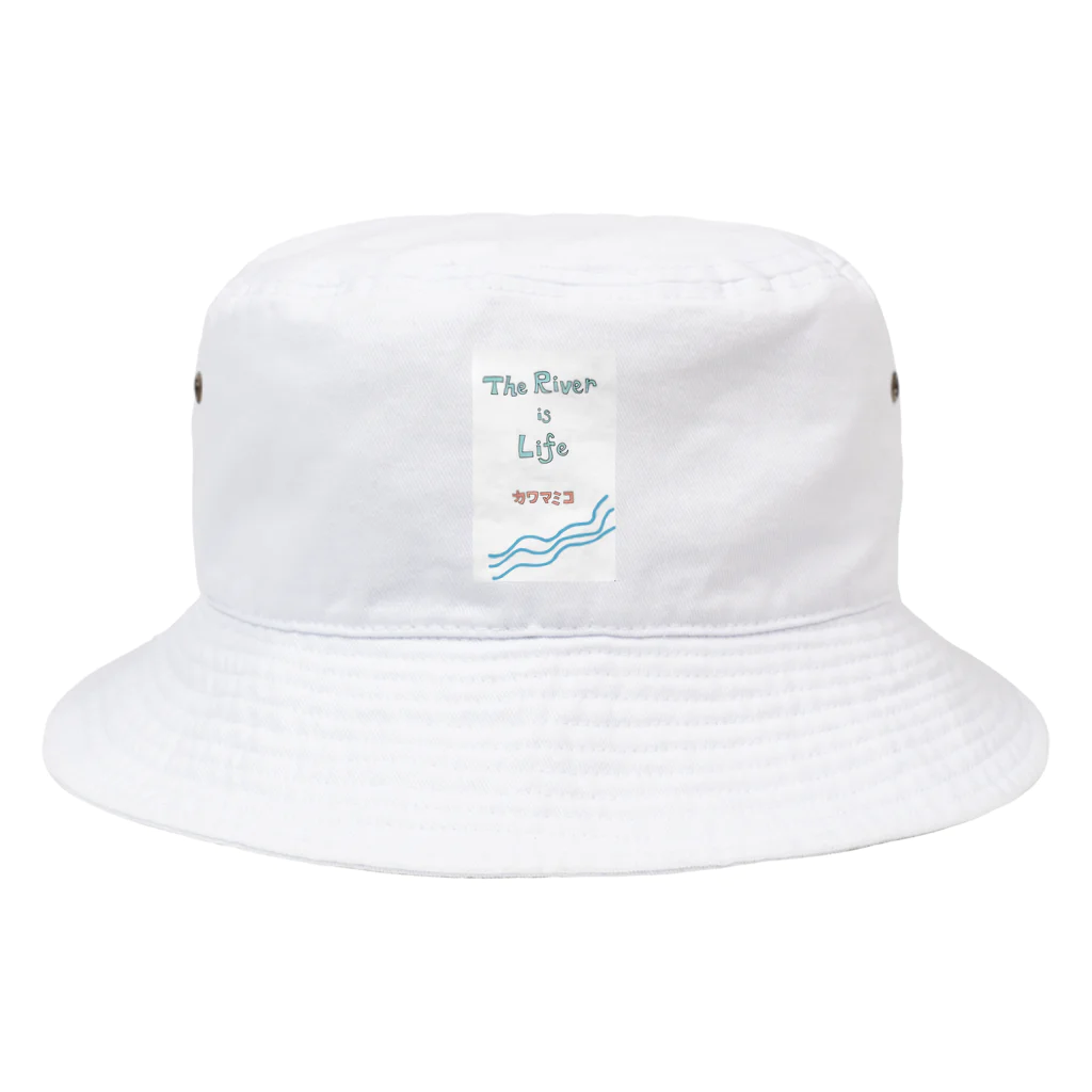 カワマミコのカワマミコBLUE10周年 Bucket Hat