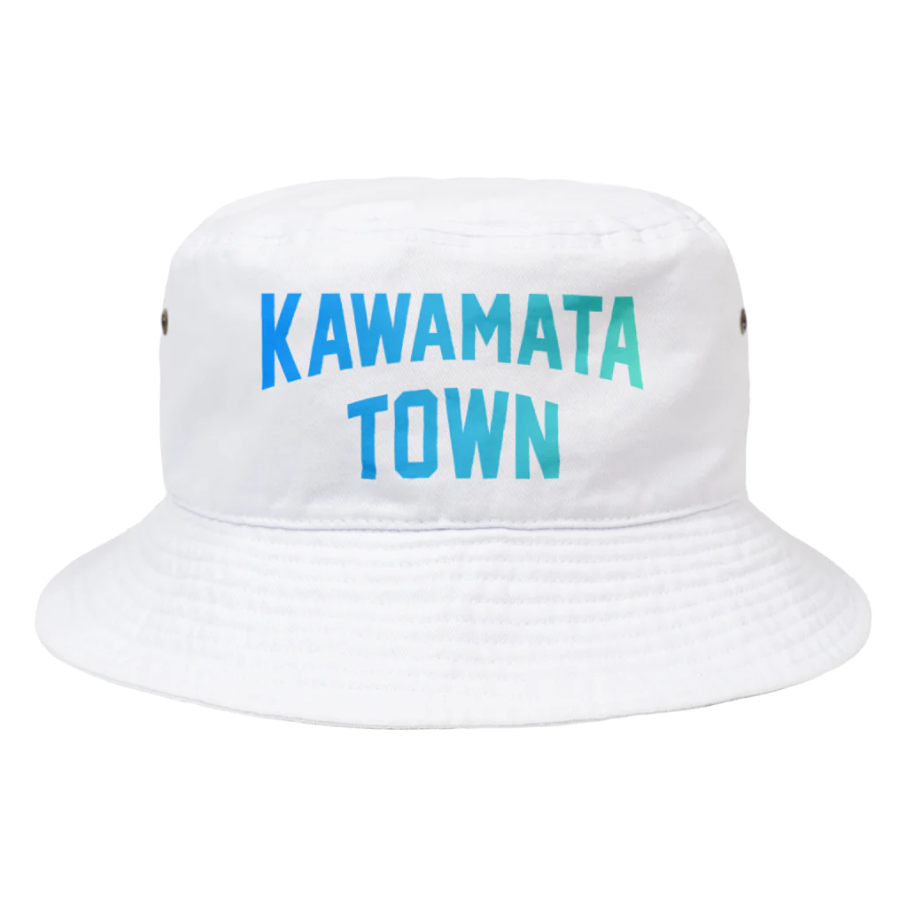 JIMOTOE Wear Local Japanの川俣町 KAWAMATA TOWN Bucket Hat