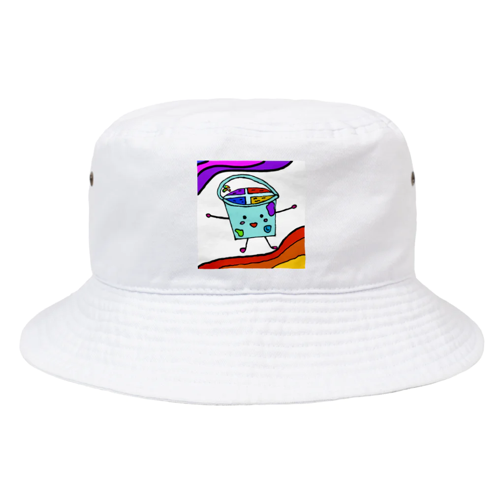 lukanose-kidsのバケツ君 Bucket Hat